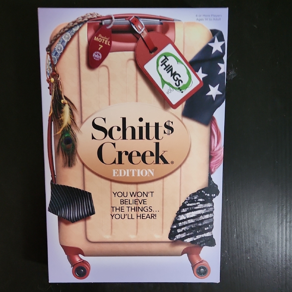 Cream Card Game with Vintage Travel Aesthetic